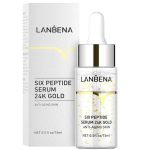 Lanbena Six Peptide Serum 24K Gold Anti Aging