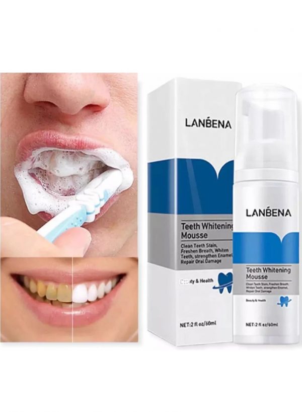Lanbena Teeth Whitening Mousse 60ML 2