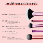 Real Techniques Artist Essentials 4 Real Techniques Everyday Essentials and Artist Essentials Makeup Brush Set 10 Pcs