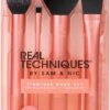 REAL TECHNIQUES Brush Set (Everyday Essentials, Flawless Base, Enhanced Eye Essentials) 18 Pcs 3 Real Techniques Brush Set Everyday Essentials, Flawless Base, Enhanced Eye Essentials 18 Pcs