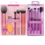 Real Techniques Everyday Essential and Everyday Eye Essentials Makeup Brush Set 13 Pcs