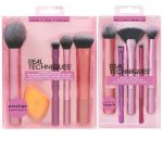 Real Techniques Everyday Essentials and Artist Essentials Makeup Brush Set 10 Pcs