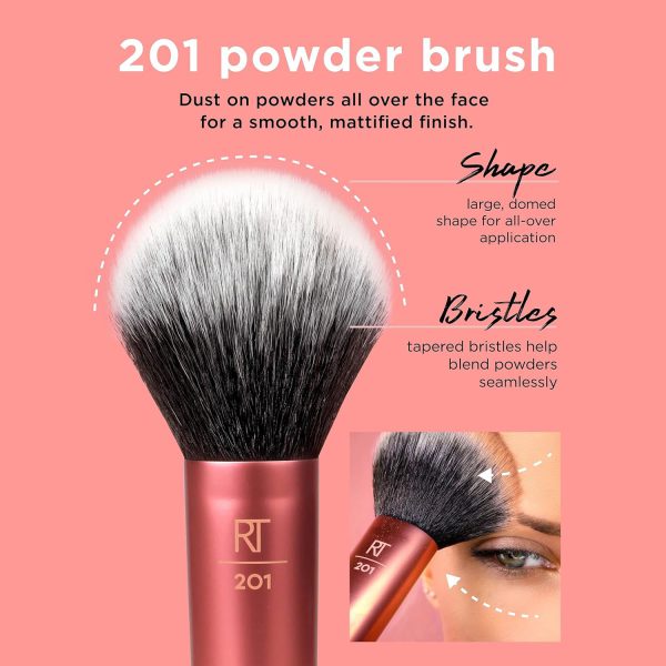 Real Techniques Ultra Plush Powder Makeup Brush 3