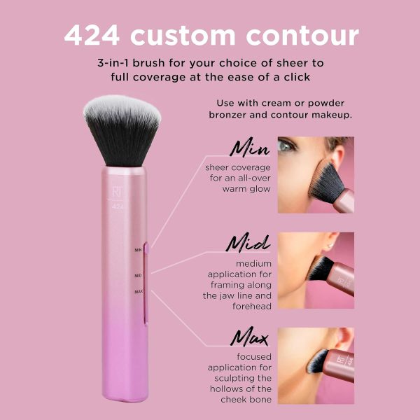 Real Techniques Custom Contour 3 in 1 Brush 4