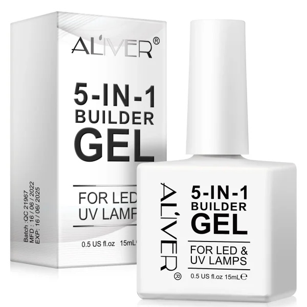 Aliver 5 in 1 Builder Gel for Nails
