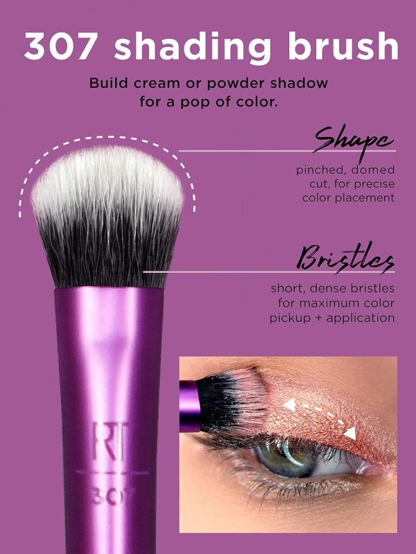 Real Techniques Enhanced Eye Set Makeup Brush Kit 3