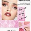 Real Techniques Mini Brush Duo For Foundation Blush 2 Piece Set