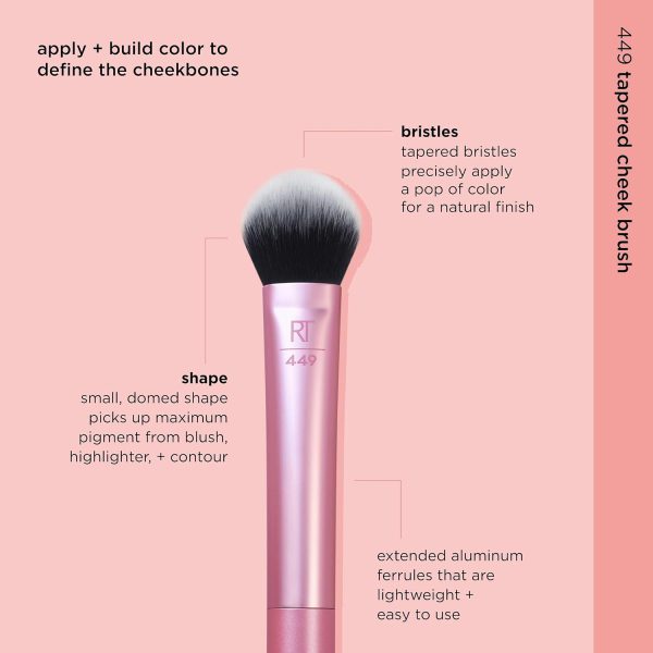 Real Techniques Tapered Cheek Makeup Brush 3