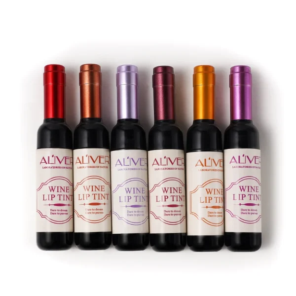 Wine Lip Tint Set, Ultimate 6 Colors