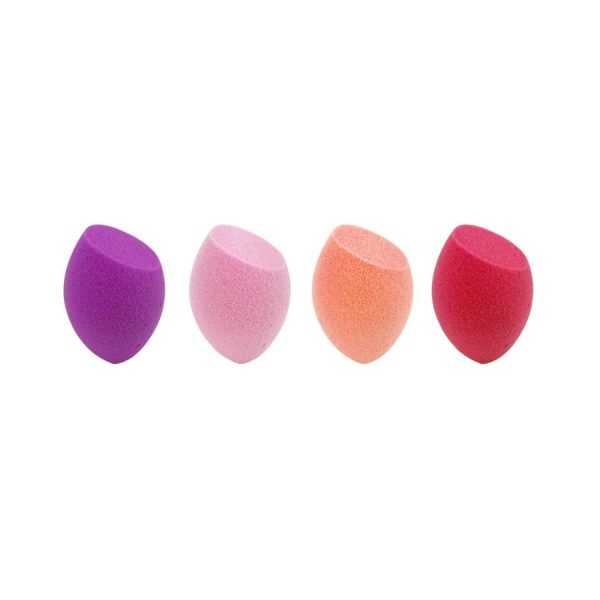 4 Mini Miracle Complexion Multicolor Sponge Makeup Blender Professional Makeup Tool Cruelty Free Latex Free Perfect For Travel