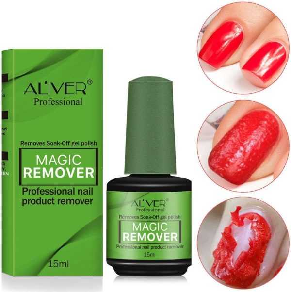 Aliver Magic Remover Professional Nail Product Remover