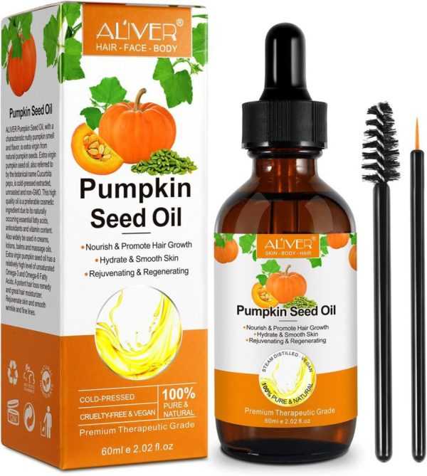 Aliver Pumpkin Seed Oil 60ML scaled 1