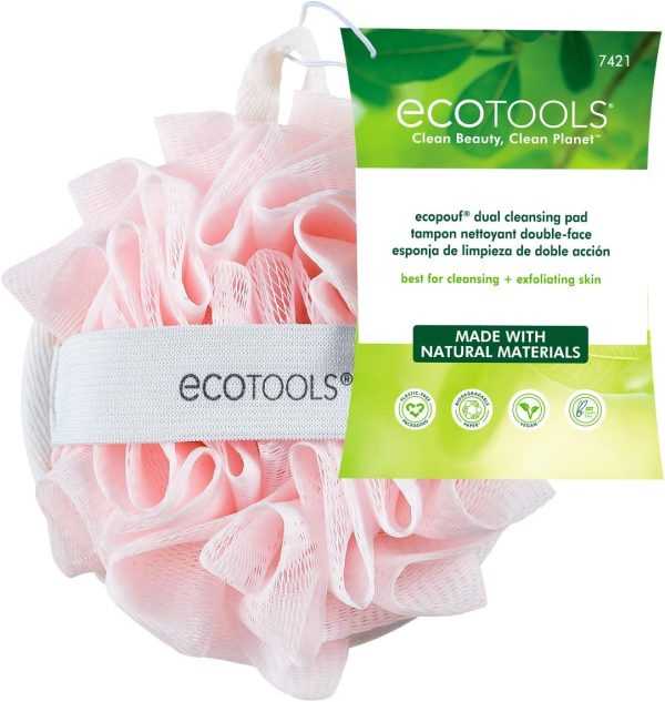 EcoTools EcoPouf Dual Cleansing Pad Pink
