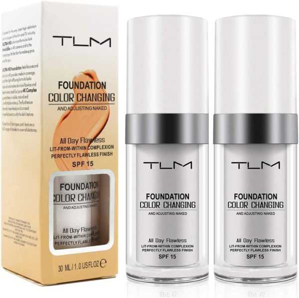 TLM BB Cream Flawless Colour Changing Liquid Foundation Hides Wrinkles Lines
