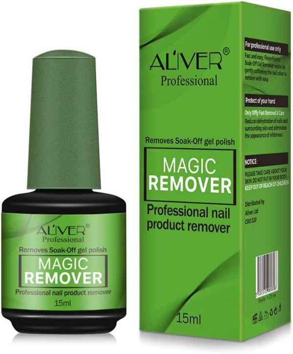 Aliver Magic Remover Professional Nail Product Remover 15ML