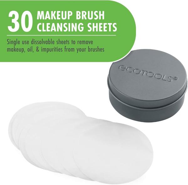 EcoTools Dissolving Brush Cleansing Sheets 30 Sheet Count 2