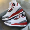 Fire Red Basketball Shoes with Thick Sole Casual Sneakers Jordaneliedly Blank Air Jordan 3 3 Fire Red Basketball Shoes with Thick Sole Casual Sneakers Jordaneliedly Blank Air Jordan 3
