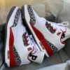 Fire Red Basketball Shoes with Thick Sole Casual Sneakers Jordaneliedly Blank Air Jordan 3 4 Fire Red Basketball Shoes with Thick Sole Casual Sneakers Jordaneliedly Blank Air Jordan 3