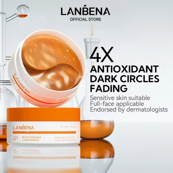 Lanbena Antioxidant Vitamin C Hydra-Gel Eye Patches