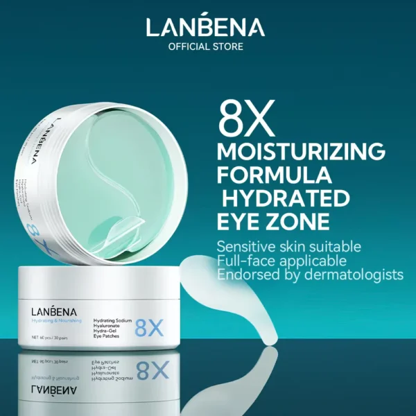 Lanbena Hydrating Sodium Hyaluronate Hydra-Gel Eye Patches