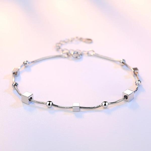 Modern 3 Stylish Deigns Silver Bracelet For Women 5