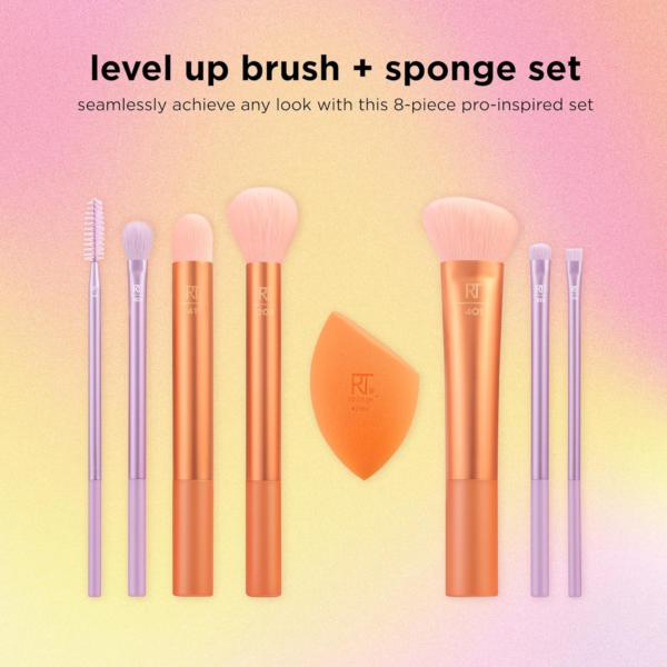 Real Techniques Level Up Brush and Sponge Set 3