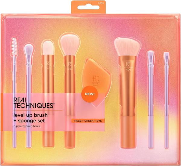 Real Techniques Level Up Brush and Sponge Set