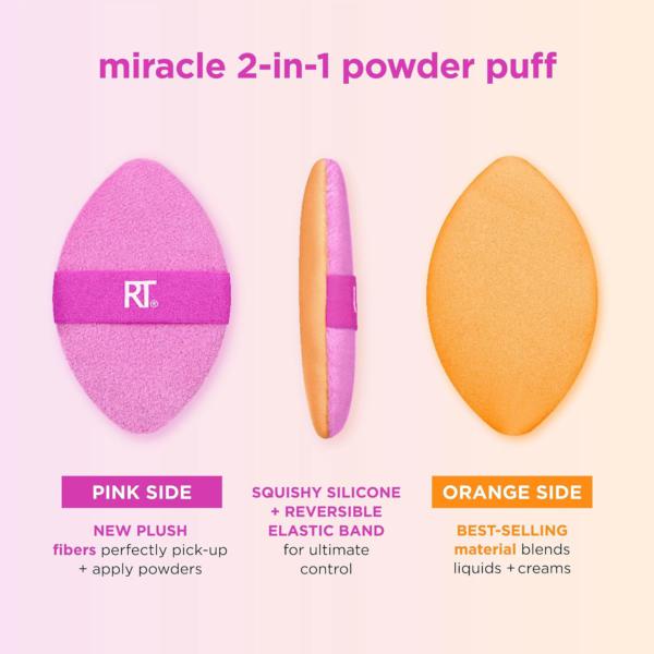 Real Techniques Miracle 2 In 1 Powder Puff 2