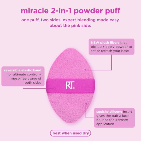 Real Techniques Miracle 2 In 1 Powder Puff 3