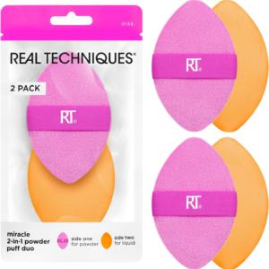 Real Techniques Miracle 2-In-1 Powder Puff Duo