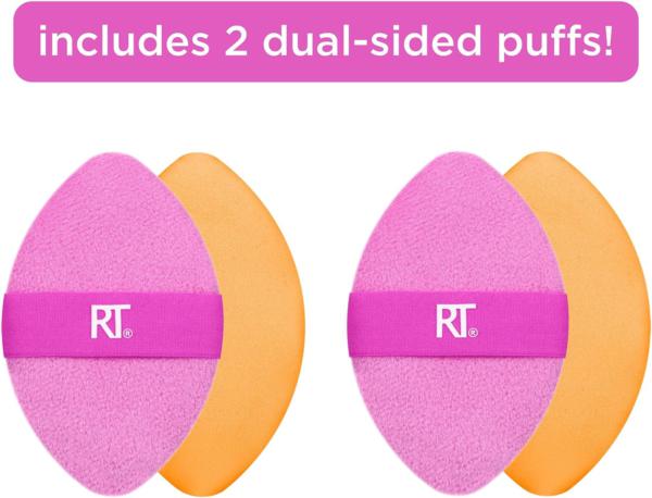 Real Techniques Miracle 2 In 1 Powder Puff Duo 3