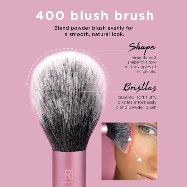 Real Techniques Ultra Plush Blush Makeup Brush 3