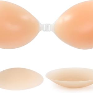 Silicone Self-Adhesive Stick On Gel Push Up Strapless Backless Invisible Bras