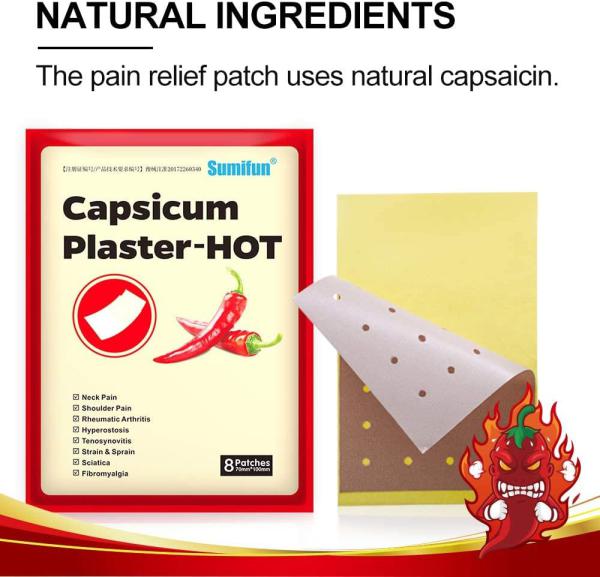 Sumifun Capsicum Plaster Hot Patches 6