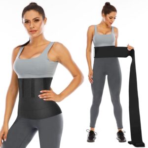 Women Slimming Elastic Tummy Invisible Wrap Belt For Weight Loss Waist Trainer Tape 400cm