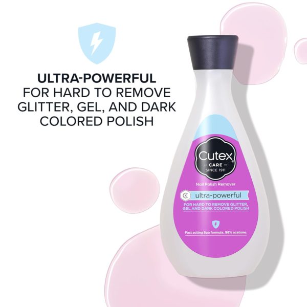 Cutex Gel Nail Polish Remover Ultra Powerful 200ML 3