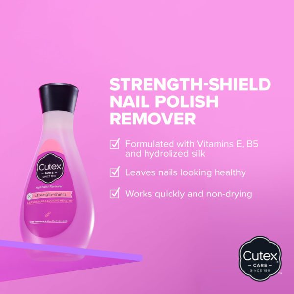 Cutex Nail Polish Remover Strength Shield 200ML 2