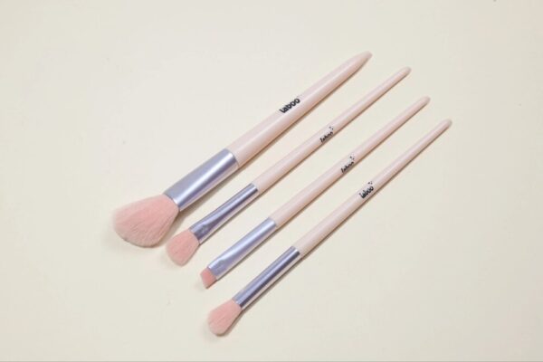 Young Glam Beauty Tools Synthetic Fiber Hair Makeup Brush Set 6