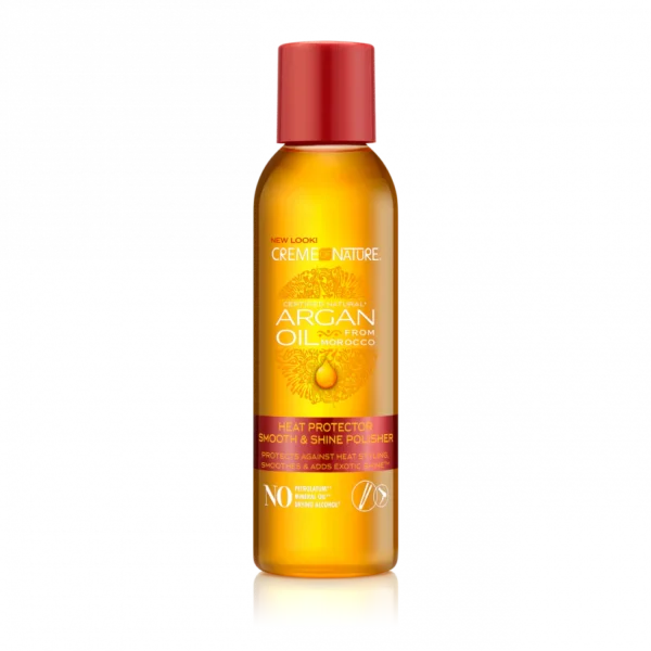 Creme Of Nature Argan Oil Heat Protector Smooth & Shine Polisher 118ML