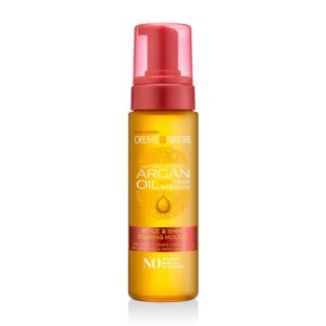 Creme Of Nature Argan Oil Style & Shine Foaming Mousse 207ML