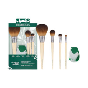 EcoTools The Core Five Set Makeup Brush Best with Liquid, Creams and Powder