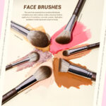 Jessup Brown Makeup Brushes Set Professional Premium Synthetic 15pcs T498 5 Jessup Makeup Brushes Set 15pcs Brown Make up Brushes Set Professional Premium Synthetic Foundation Eyebrow Concealer Blush Eyeshadow Contour Eyeliner Powder Blending Highlighter Brush, T498