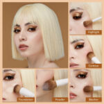 Jessup Luxury Light Gray Comprehensive Collection Eye and Face Brush Set 14pcs T329 6 Jessup Vegan Makeup Brushes Set Professional Eco-friendly Synthetic Powder Foundation Highlight Concealer Eyeshadow Blending Eyebrow Liner Spoolie Brush Set Light Grey 14pcs T329