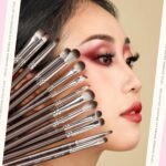 Jessup Shimmer Brown Eye Brushes Collection 15Pcs 3 Jessup Eye Makeup Brushes Set Professional 15pcs Brown Eyeshadow Brush Eyebrow Concealer Eyeliner Blending Brush for Makeup Premium Synthetic Eye Brush Set, T499