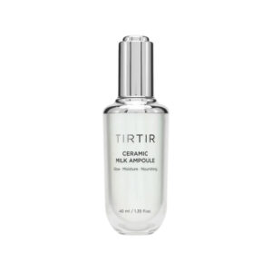 TIRTIR Ceramic Milk Ampoule – Hydrating & Brightening Serum for Radiant Skin, Deep Moisture & Barrier Repair, Lightweight Korean Skincare for Dry & Sensitive Skin (40ml / 1.35 Fl Oz)