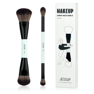 Jessup Makeup Brushes 2pcs Double T502
