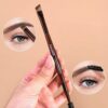 MAANGE Professional Makeup Brush Set, Soft Long Tube Design (Brown) 13Pcs Brush Set