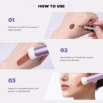 Jessup Foundation Complexion Brush for Liquid Makeup, Face Kabuki Makeup Brush for Contour Powder Blush and Bronzer, Ultra-Soft Fiber Perfect for Blending Liquid AS003