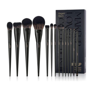 Jessup Makeup Brushes Set 14Pcs Black