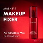 TIRTIR Mask Fit Makeup Fixer 2 TIRTIR Mask Fit Makeup Fixer, 24H Long Lasting Makeup Finishing Setting Spray, Lightweight and Non-Greasy 2.7 Fl Oz /80ml